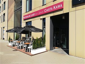 Sieć lodziarni/kawiarni/cukierni w Warszawie