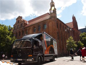 Ekran mobilny - firma reklamowo-usługowa