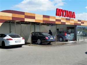 Myjnia ręczna we Wrocławiu w centrum handlowym