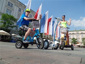 Rynek Krakowa: Wypożyczalnia Segway i skuterów elektrycznych sprzedam