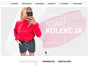 Butik internetowy z odzieżą damską 