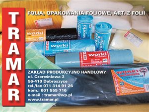 Sprzedam zakład produkcji folii, art z folii i recyklingu tworzyw sztucznych