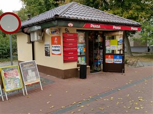 Kiosk osiedlowy w Puławach