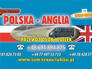 Sprzedam firmę przewozową Polska-Anglia
