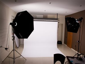 Pełne wyposażenie studia fotograficznego