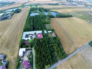 Wytwórnia Artykułów Spożywczych wraz z domem blisko stawów w Płońsku