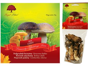 Renomowana marka - sprzedaż suszonych grzybów 