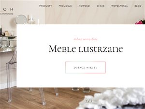 Sklep internetowy w branży wnętrzarskiej/meblowej