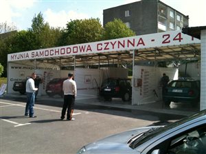 Sprzedam myjnie samochodową. Samoobsługowa, na 4 stanowiska