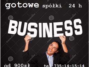 Gotowe spółki z o.o. na sprzedaż